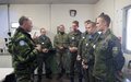 Ahead of holiday season, UNIFIL head commends peacekeepers for continuous work
