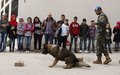 Joint activity in UNIFIL’s Sector East to teach Lebanese students about dangers of UXOs