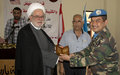 E-library is peacekeepers fingerprint in Barish