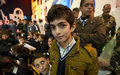 Lebanese and Spanish children celebrate Christmas in Marjayoun