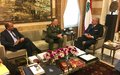 Major General Beary meets with Minister Machnouk