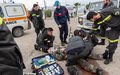 UNIFIL French firefighters train with Lebanese Civil Defense volunteers