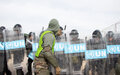 Sector East HQs host French and Finnish troops in joint exercise