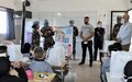 Nepalese peacekeepers CIMIC activities on UN Day