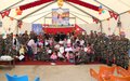 Young children visit UNIFIL base in Meis Ej Jebel