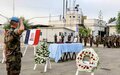 UNIFIL and LAF pay tribute to fallen French peacekeeper