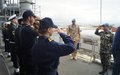 Deputy Force Commander visits MTF ships in Limassoul