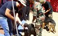 Indian peacekeepers conducted anti-rabies vaccination camp at Souk Al Khan