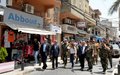 Joint tour of Tyre by senior UNIFIL and local officials to boost local economy