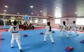  الكتيبة السابعة والعشرون لجمهورية كوريا تختتم صفوف التايكوندو