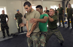 LAF, UNIFIL jointly train in unarmed combat exercise