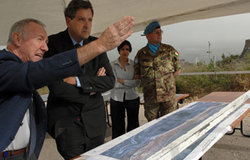 Under-Secretary-General for United Nations Department of Peacekeeping Operations Alain Le Roy visits Lebanon