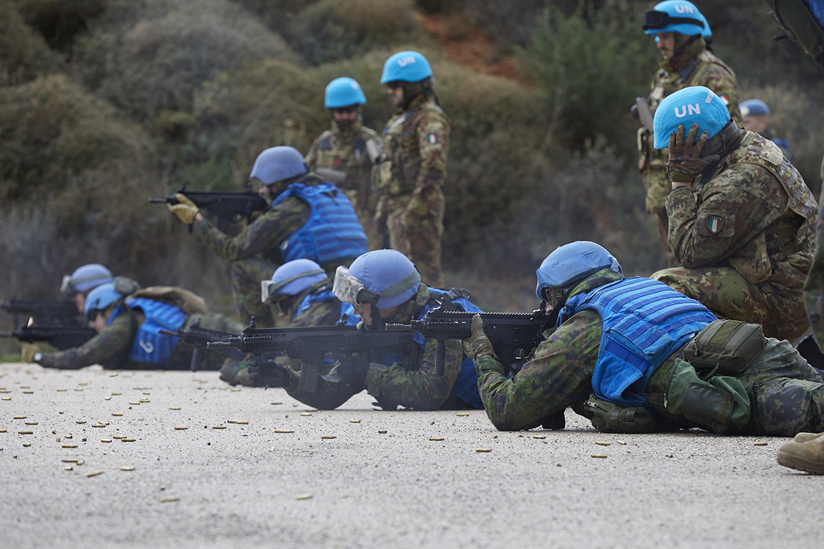 Italian And Finnish Peacekeepers Train To Enhance Interoperability | UNIFIL