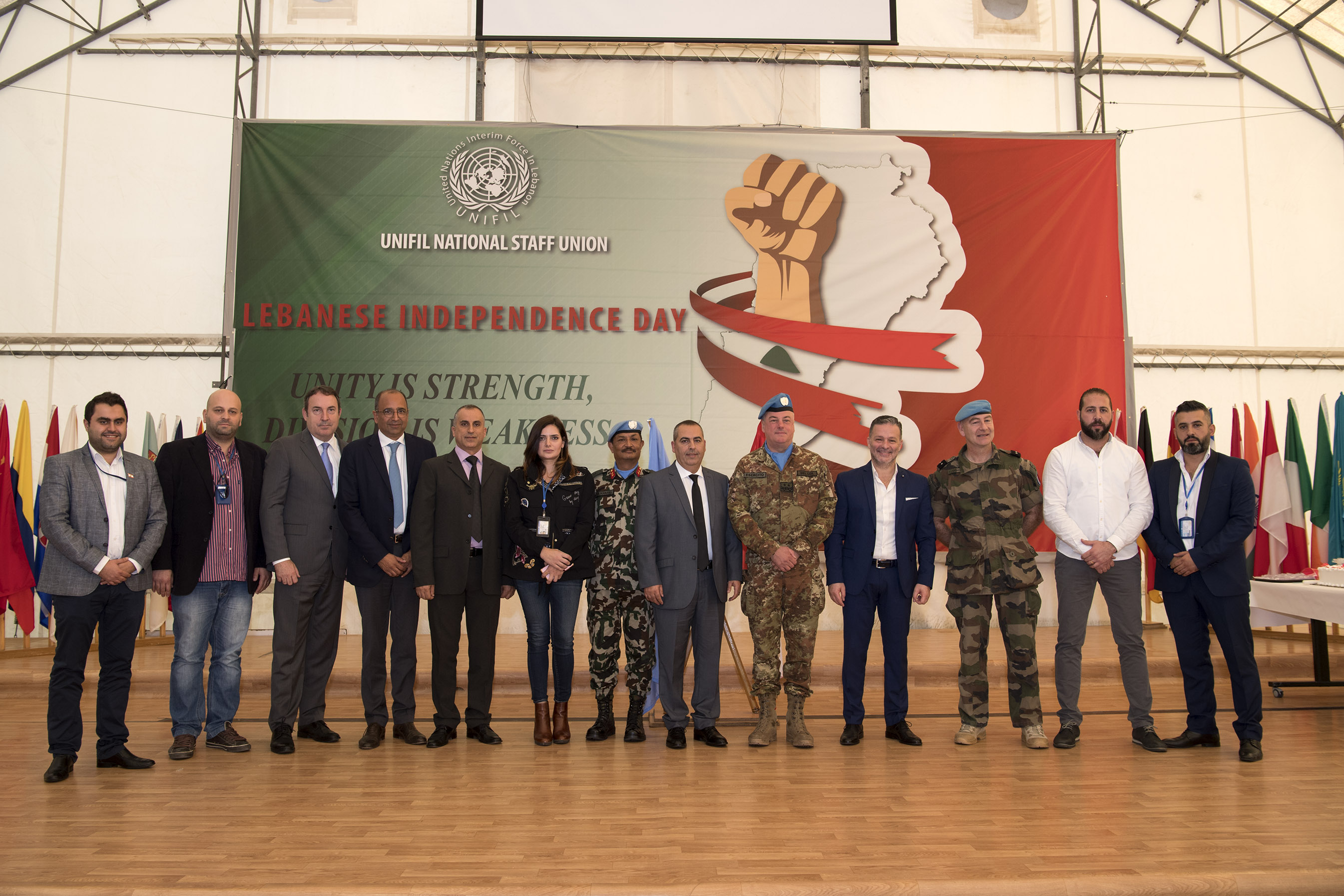 UNIFIL marks 75th Lebanese Independence Day with a range of key
