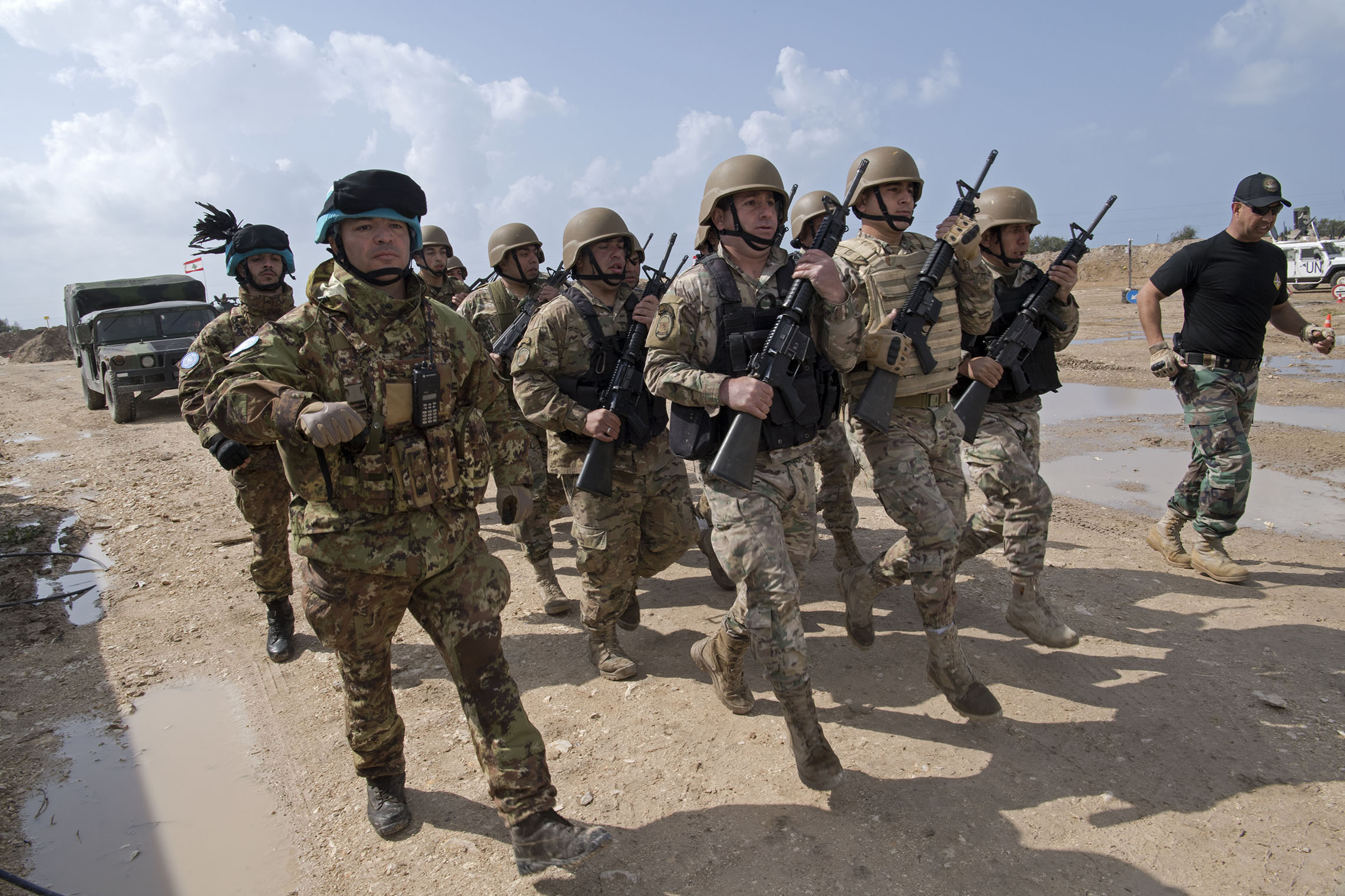 Month-long training enhances LAF-UNIFIL interoperability | UNIFIL