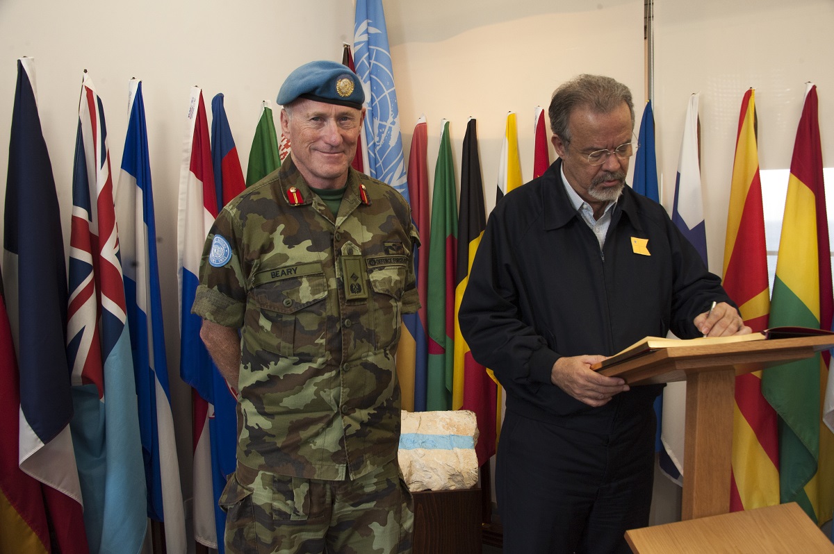 Major-General Beary applauds Brazil’s leadership role in UNIFIL’s MTF ...