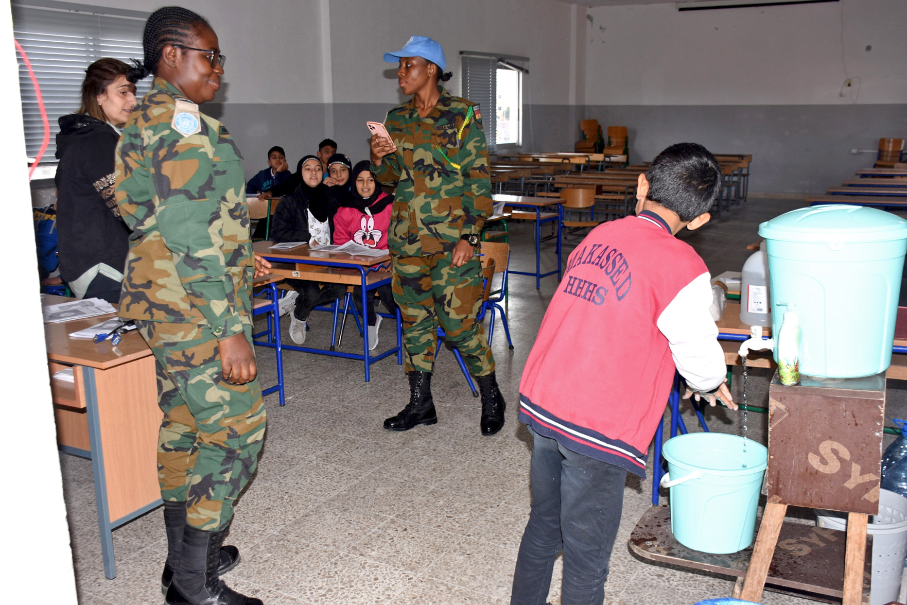 Unifil Continues Cholera Education Classes Unifil