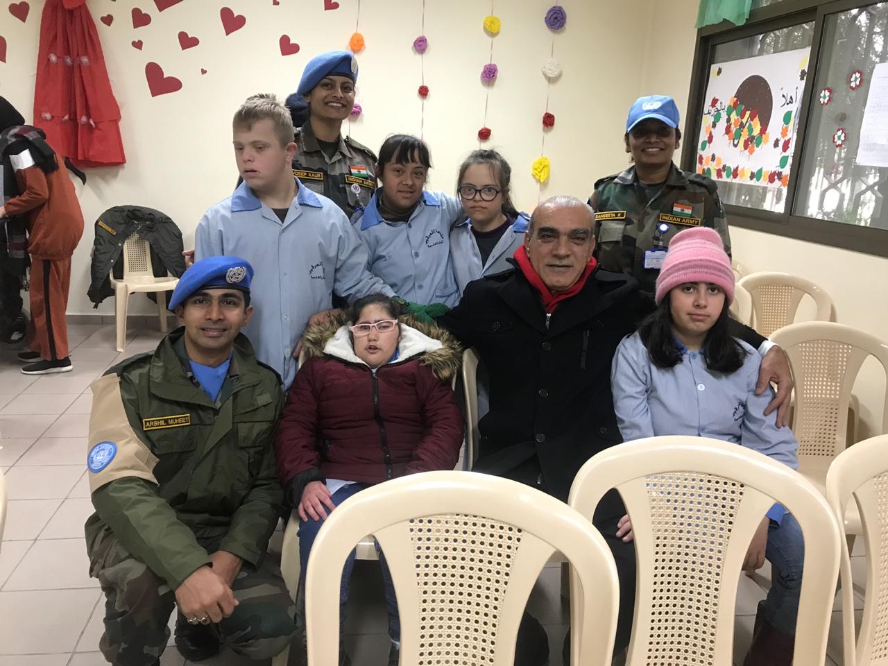 Indian peacekeepers organize dental camp for children with disabilities