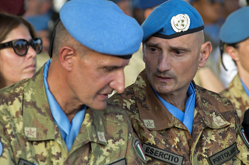 Major-General Luciano Portolano takes over Command of UNIFIL | UNIFIL