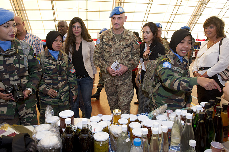Traditional Lebanese Products on display at UNIFIL | UNIFIL
