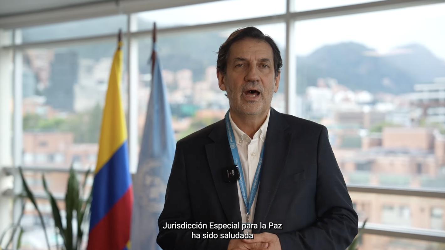 Declaración de jefe a.i. de la Misión de Verificación sobre sentencias de la JEP