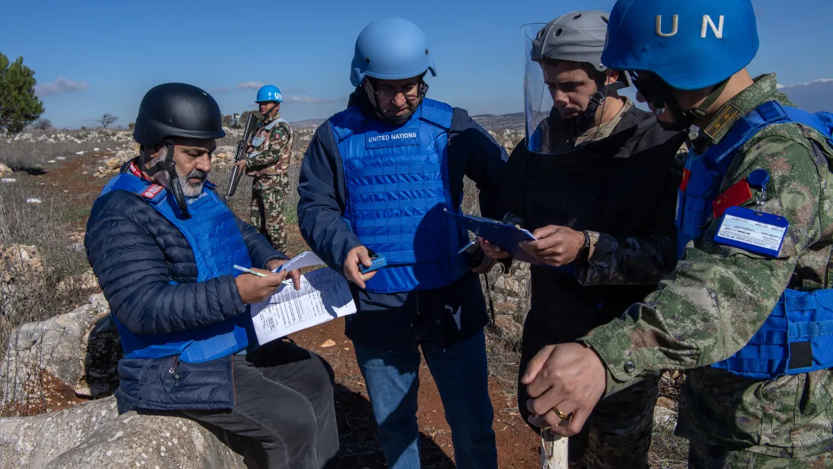 UNIFIL hands over cleared minefield to LAF UNIFIL hands over cleared minefield to LAF
