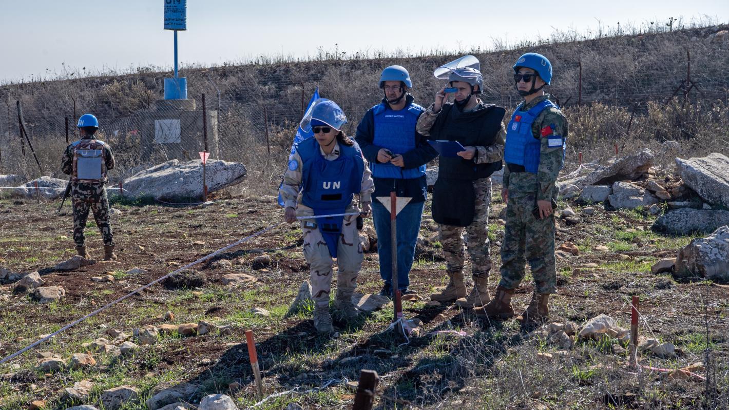 UNIFIL hands over cleared minefield to LAF