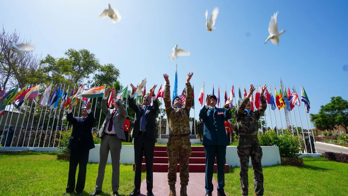 Marking Peace Day