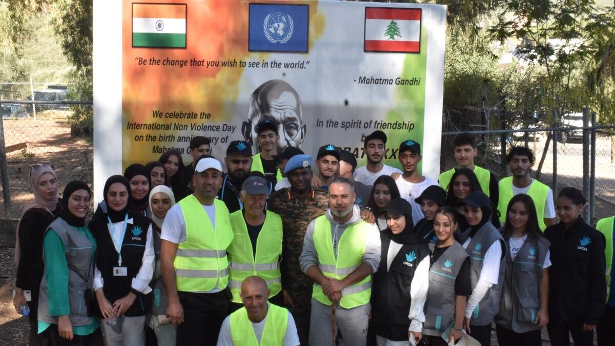 peacekeepers lead “Walk for Peace” in South Lebanon peacekeepers lead “Walk for Peace” in South Lebanon