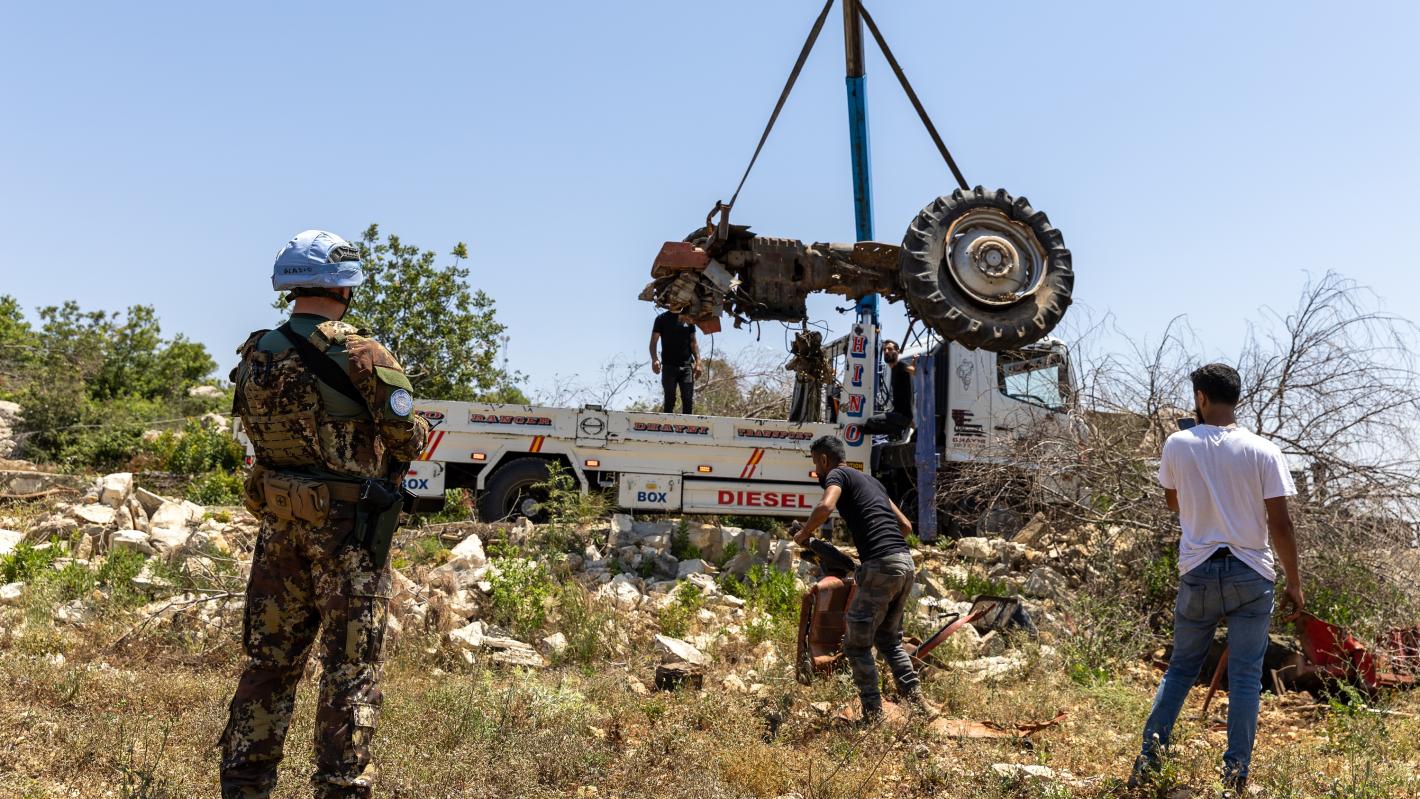 Supporting farmers in Sector West Supporting farmers