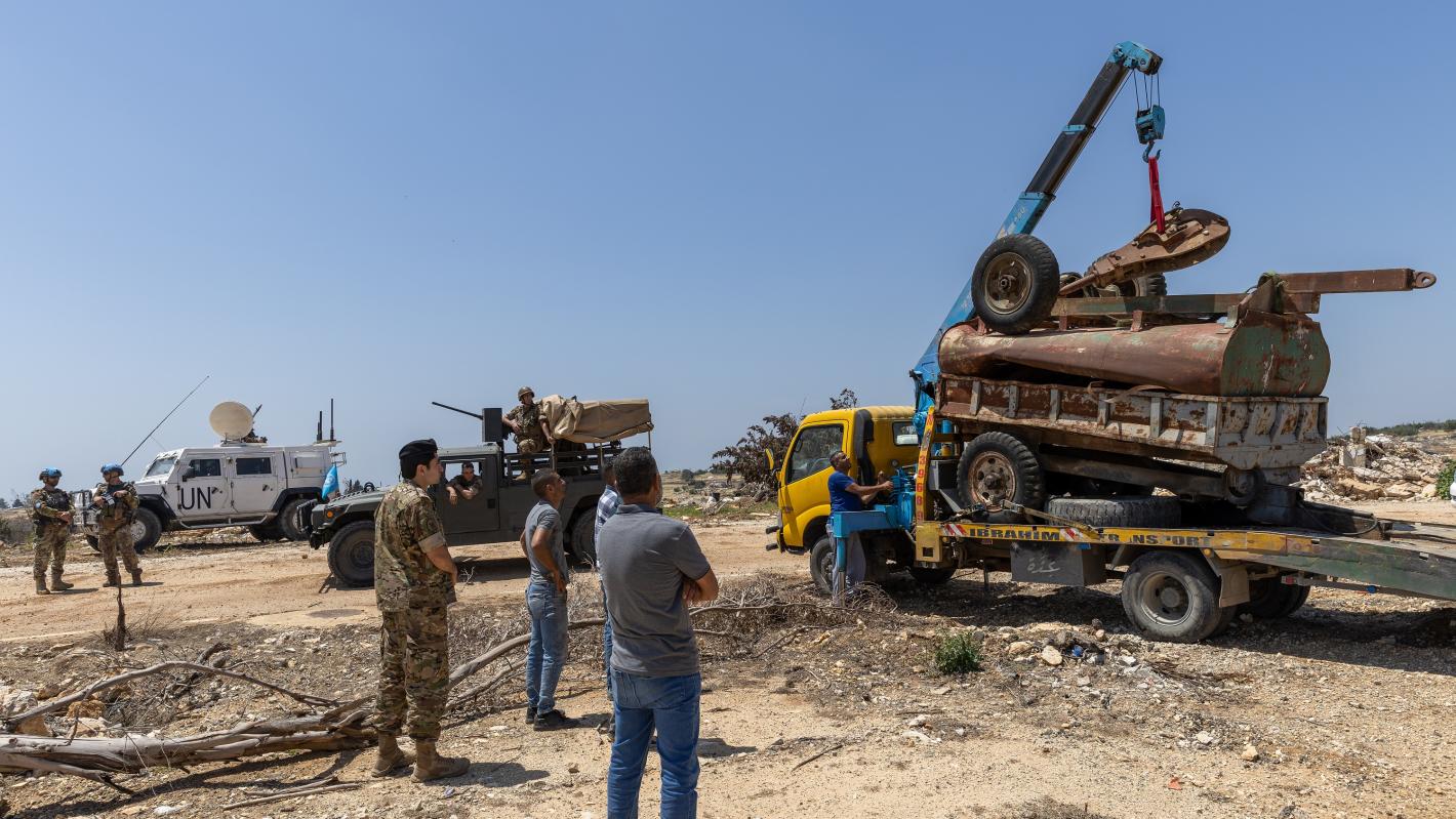 Supporting farmers in Sector West Supporting farmers in Sector West