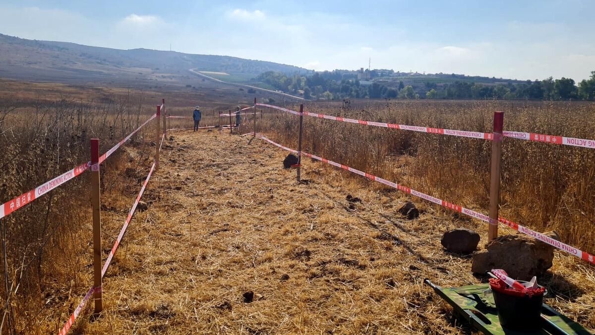 UNIFIL resumes humanitarian demining in south Lebanon UNIFIL resumes humanitarian demining in south Lebanon