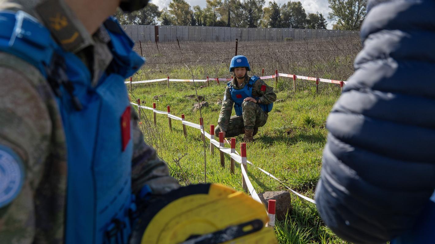 Handover of cleared minefields in Maroun al-Ras to the LAF