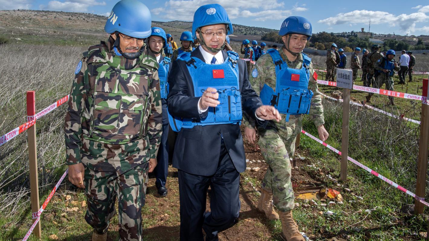 Handover of cleared minefields in Maroun al-Ras to the LAF