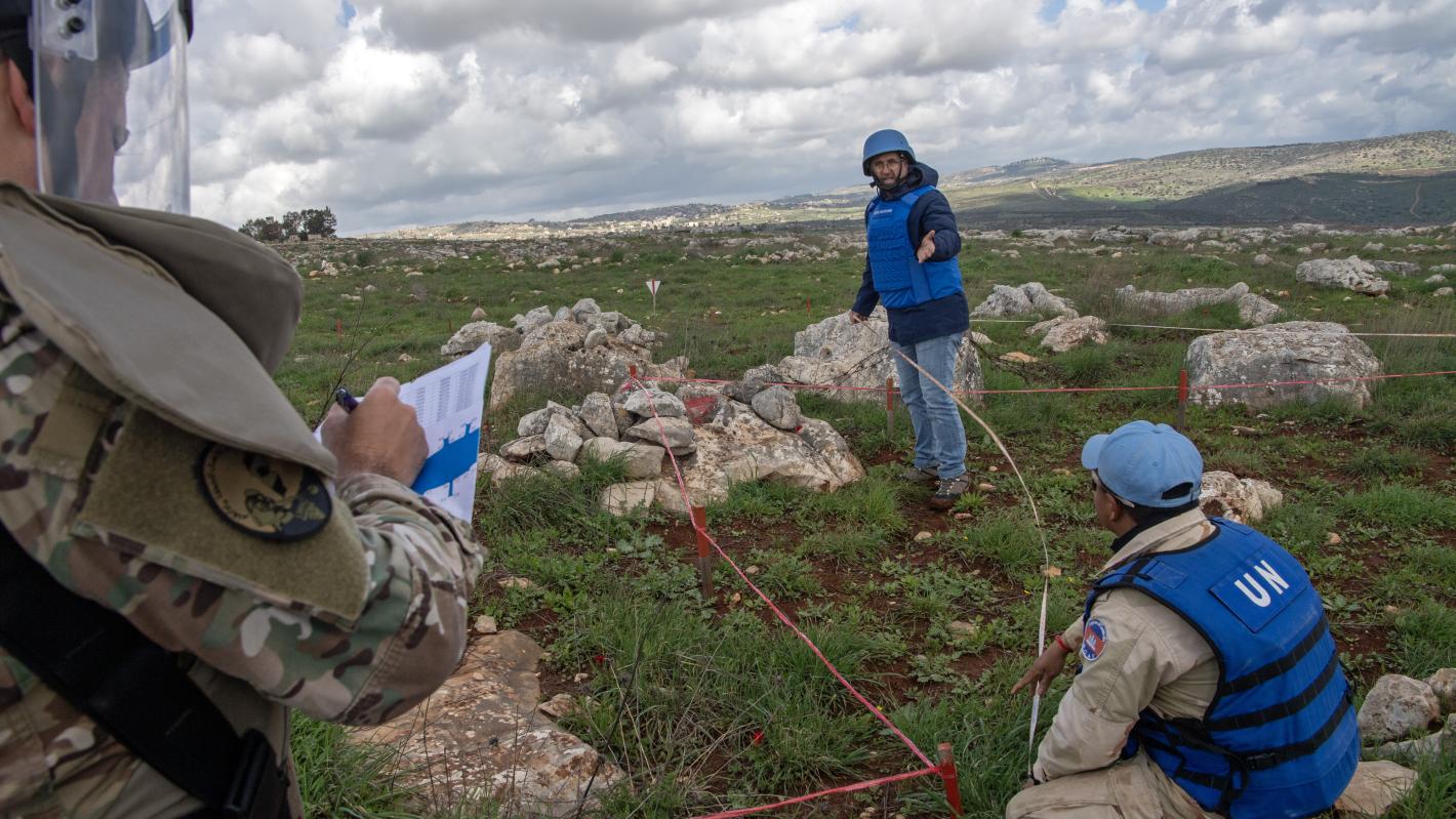 UNIFIL hands over last 2 of 5 cleared minefields to LAF