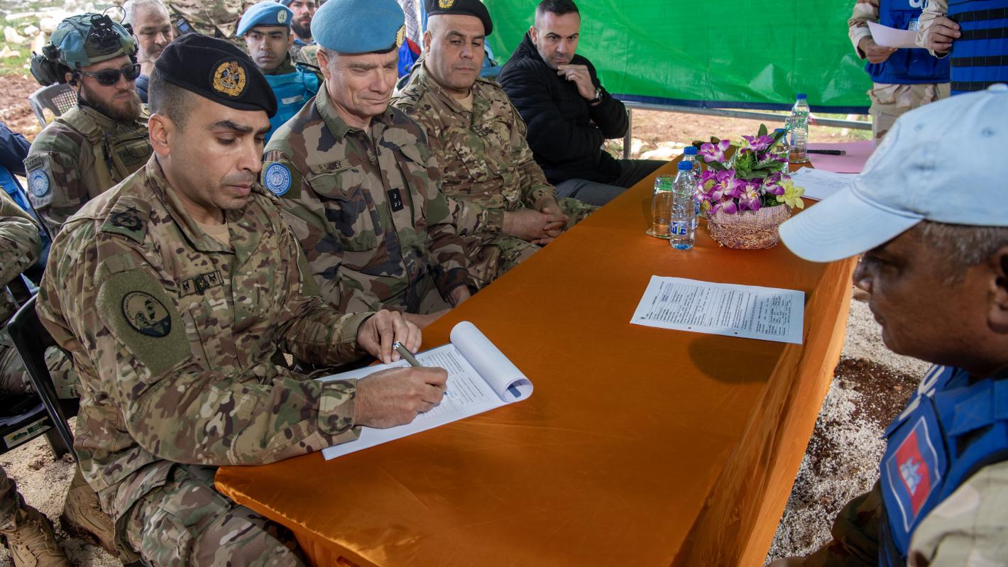 UNIFIL hands over last 2 of 5 cleared minefields to LAF