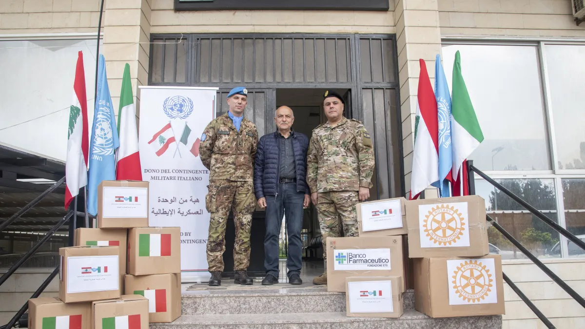 13 tons of items donated for displaced people in Tyre