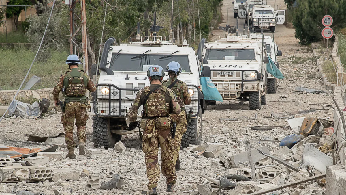 Peacekeepers repair roads and bridges to improve access