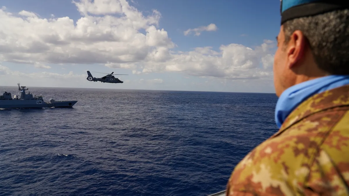naval peacekeepers help Lebanese Navy
