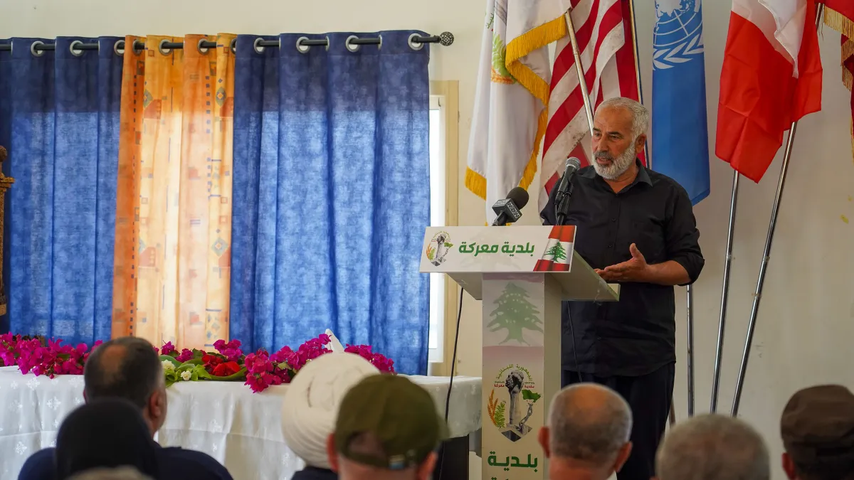 Peacekeepers support local communities