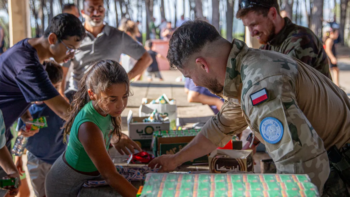 Effort to help rebuild lives after hostilities