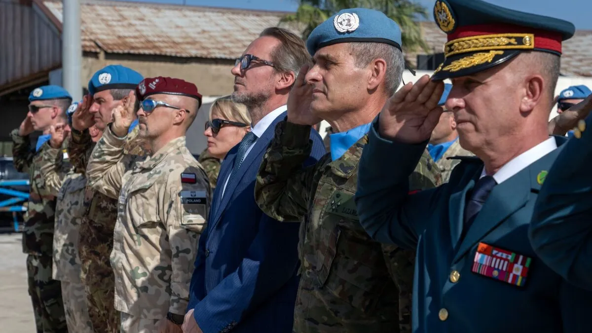 Fallen peacekeeper honoured at memorial ceremony in Beirut