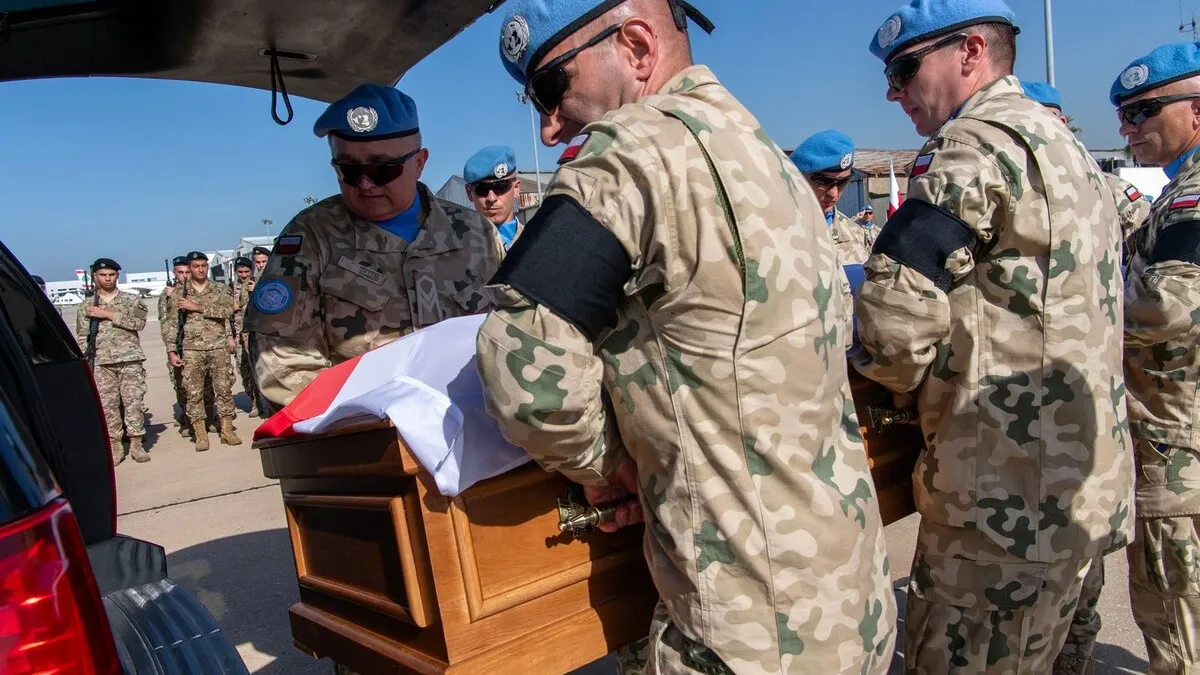 Fallen peacekeeper honoured at memorial ceremony in Beirut