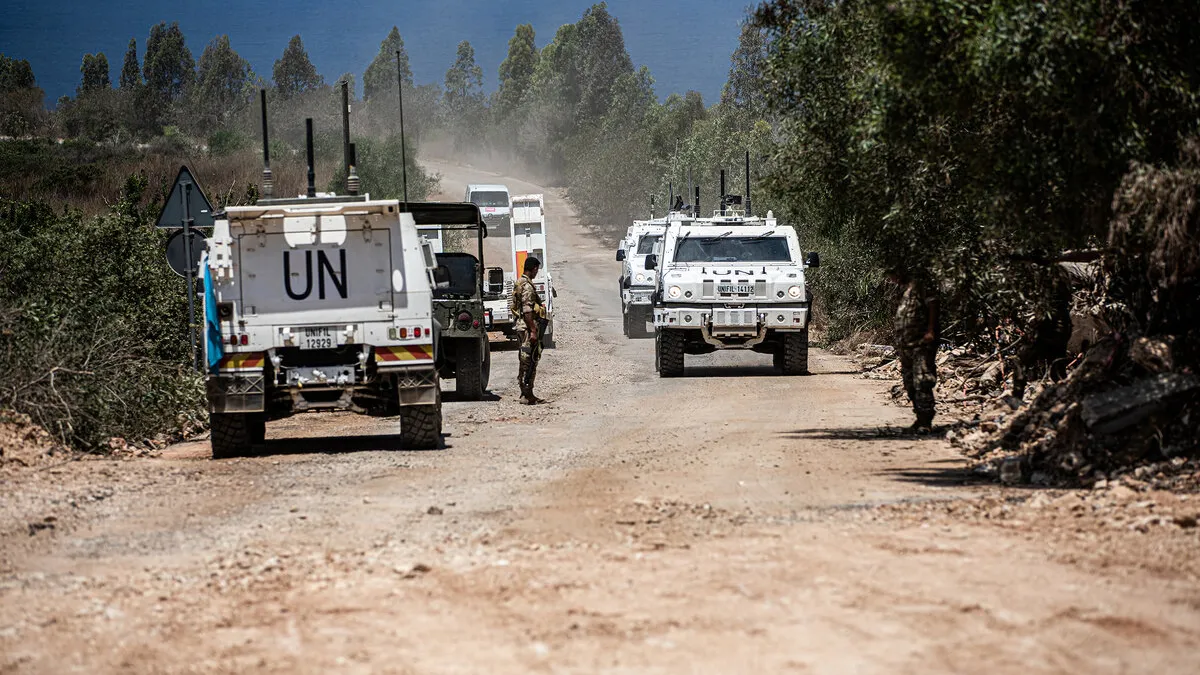 Work underway to repair vital road near UNIFIL HQs
