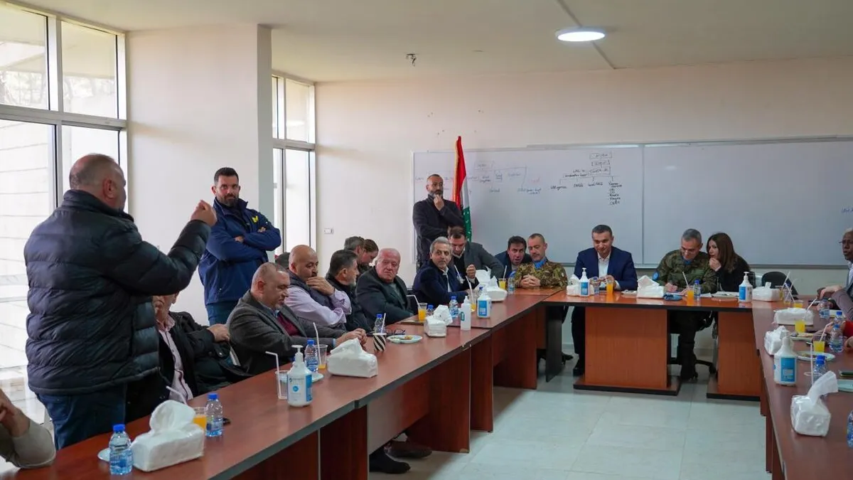 UNIFIL Head meets with Tyre district mayors to hear their concerns 