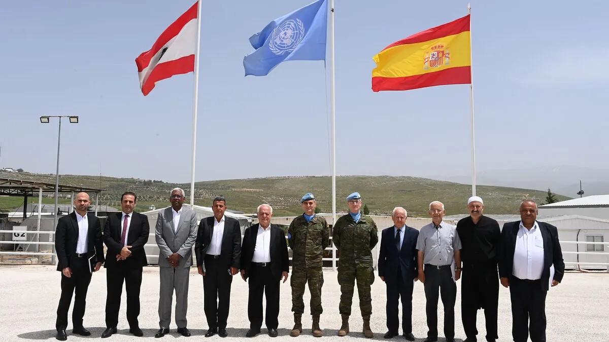 UNIFIL head reassures mayors of south-eastern Lebanon of continued support
