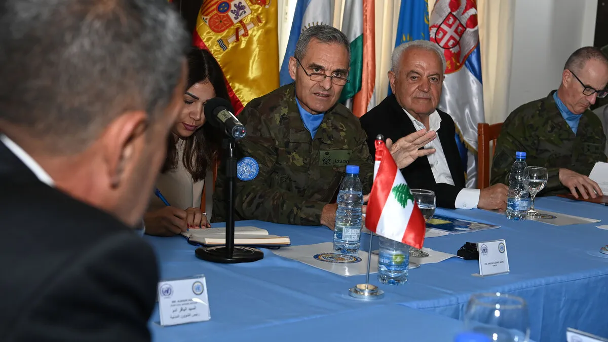 UNIFIL head reassures mayors of south-eastern Lebanon of continued support