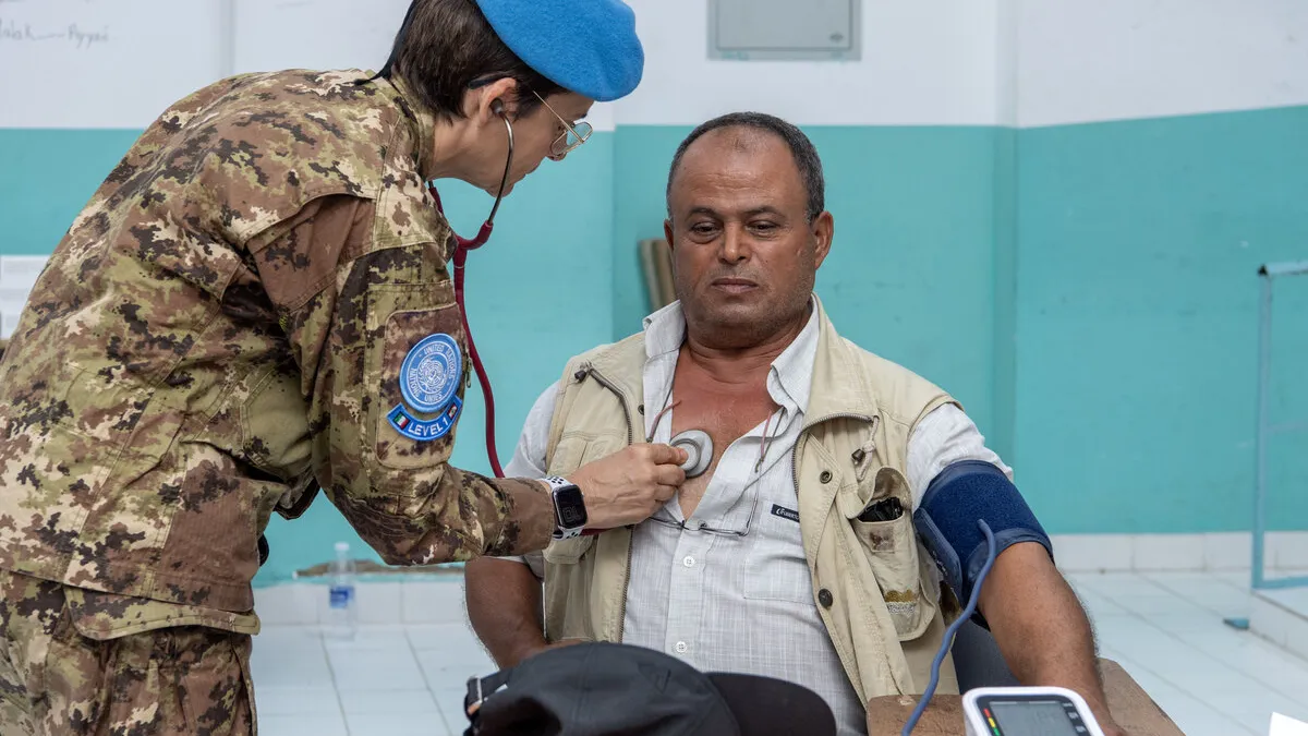 Supporting displaced people in south Lebanon