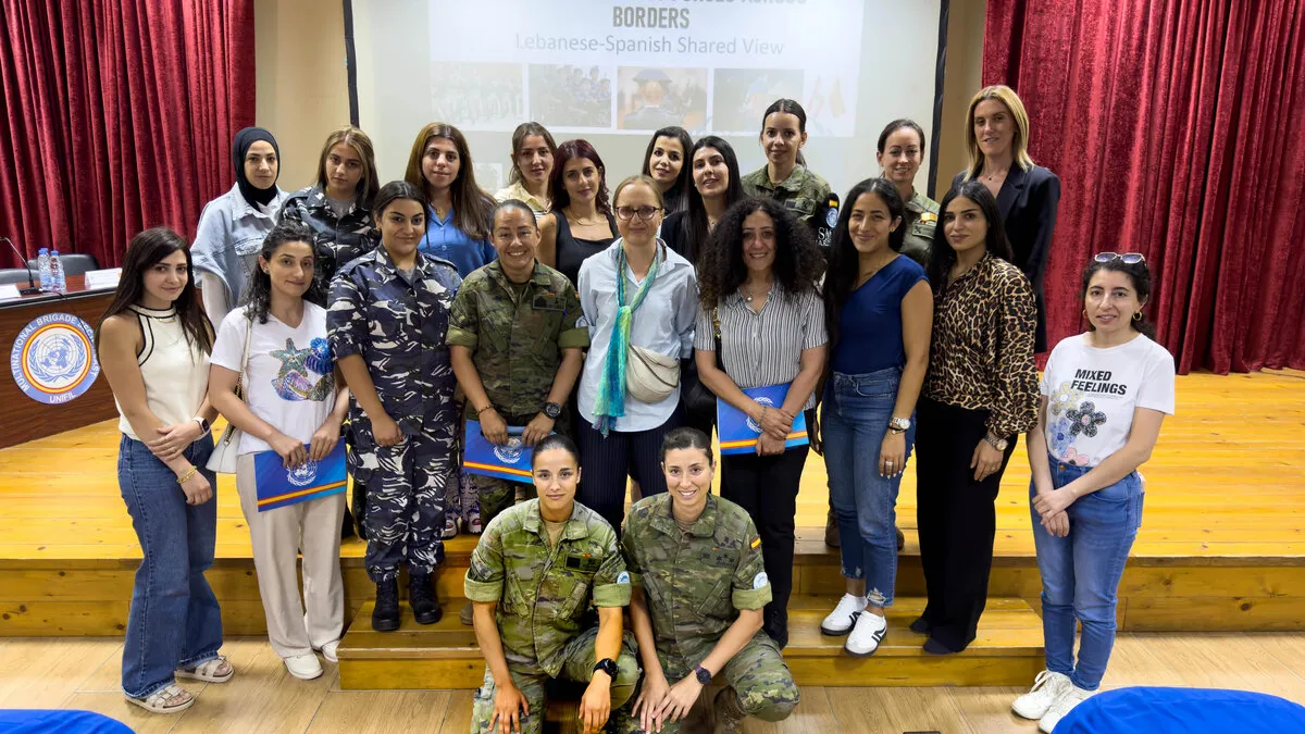 Peacekeepers support women in Lebanon’s armed forces and local communities