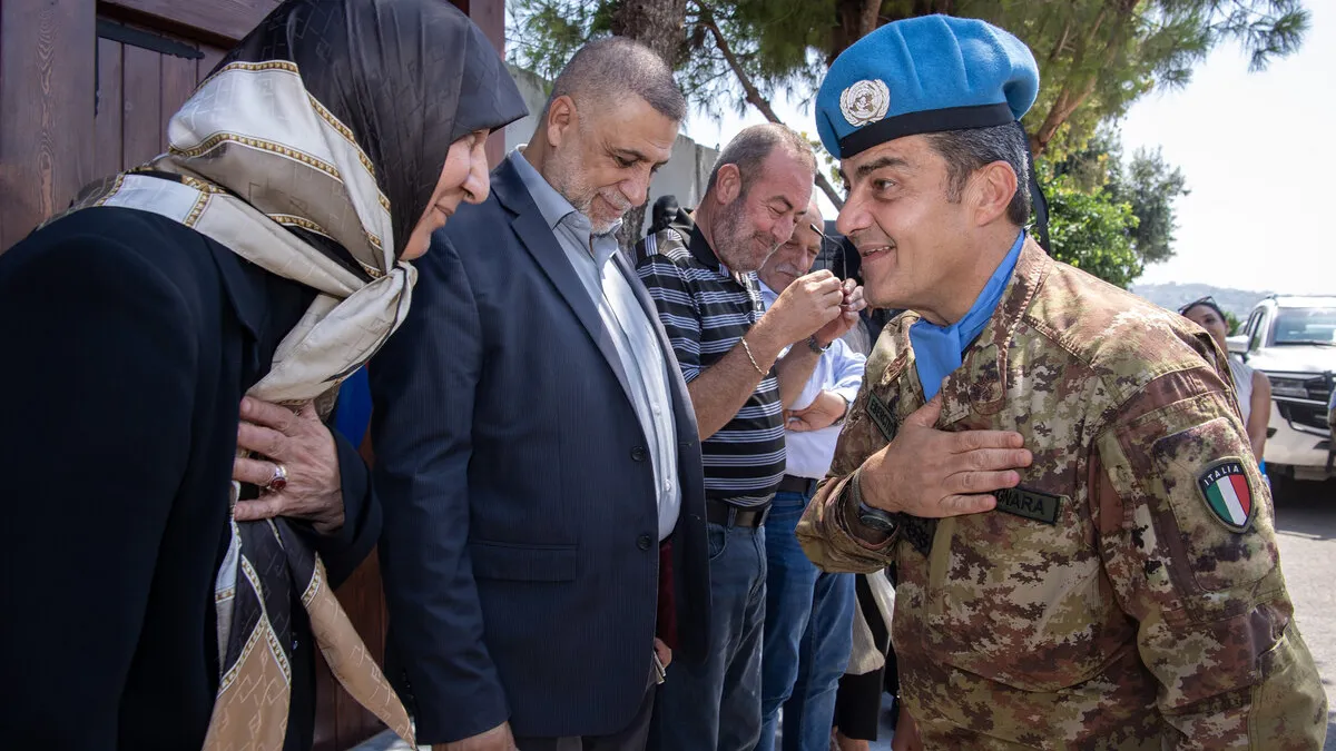 Peacekeepers support women in Lebanon’s armed forces and local communities